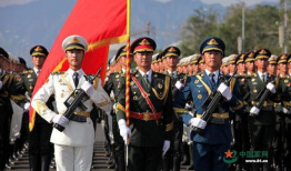 三军仪仗队视频,展现我国军威国威